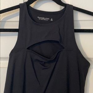 Abercrombie scuba cutout bodysuit